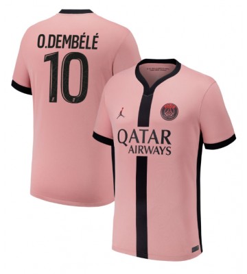 Paris Saint-Germain Ousmane Dembele #10 Tredjetröja 2024-25 Kortärmad